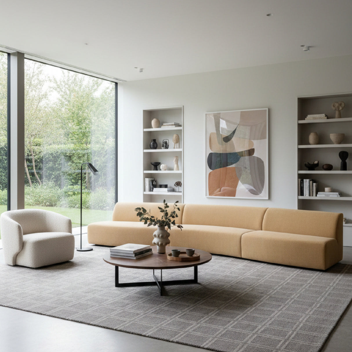 Modern European furniture - 3-Piece Modular Sofa - www.oroa.com | Oroa.com