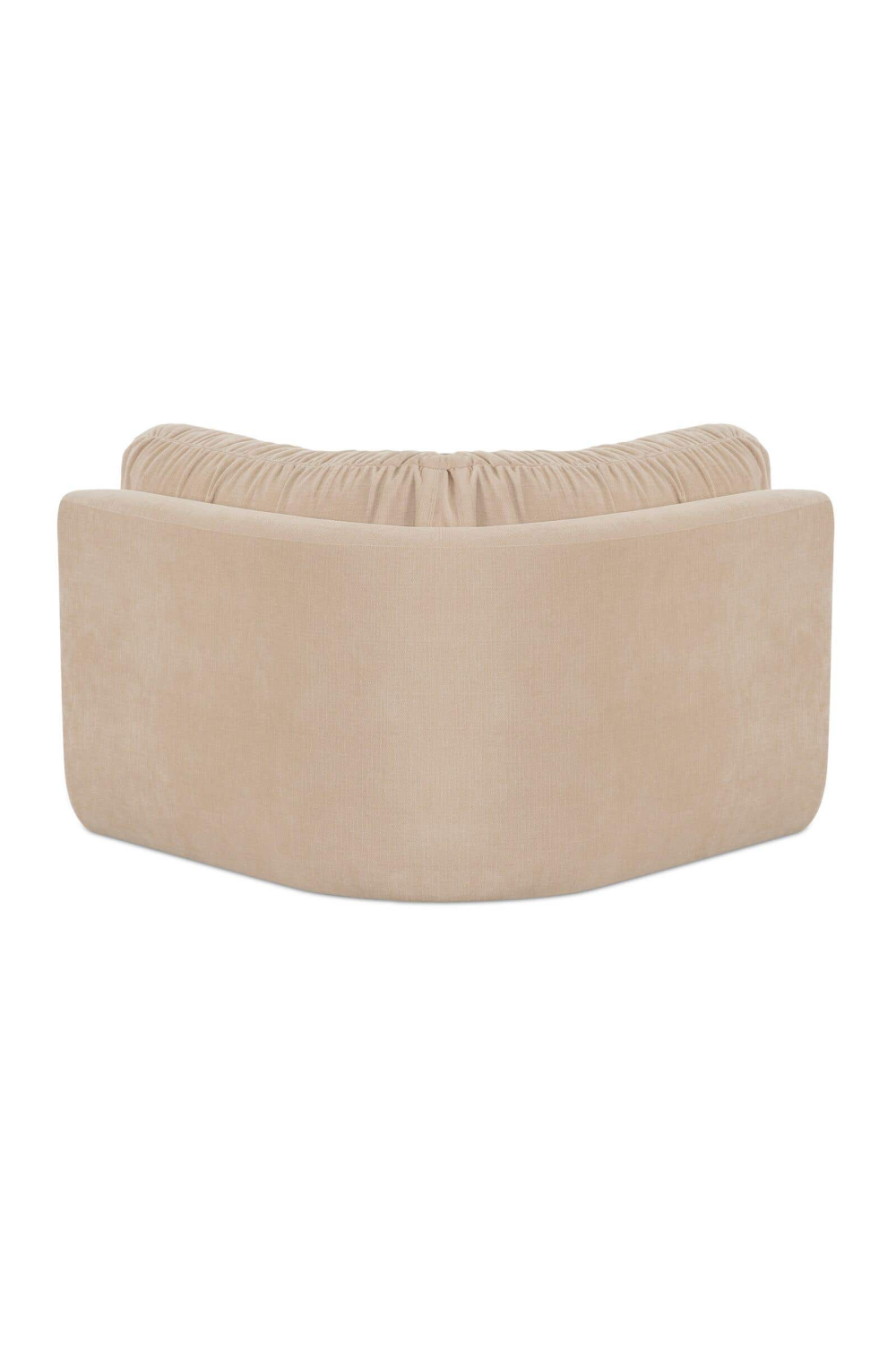 Chenille Corner Sofa | Oroa.com