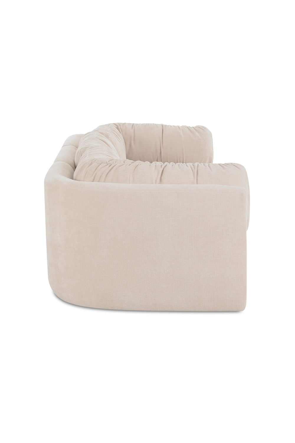 Modern European furniture - Chenille 3-Seater Sofa - www.oroa.com | Oroa.com