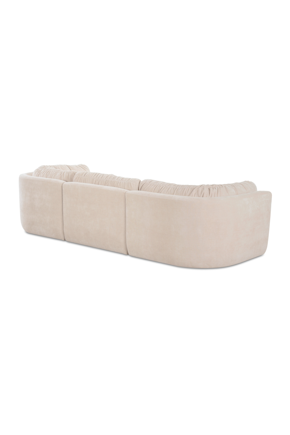Modern European furniture - Chenille 3-Seater Sofa - www.oroa.com | Oroa.com