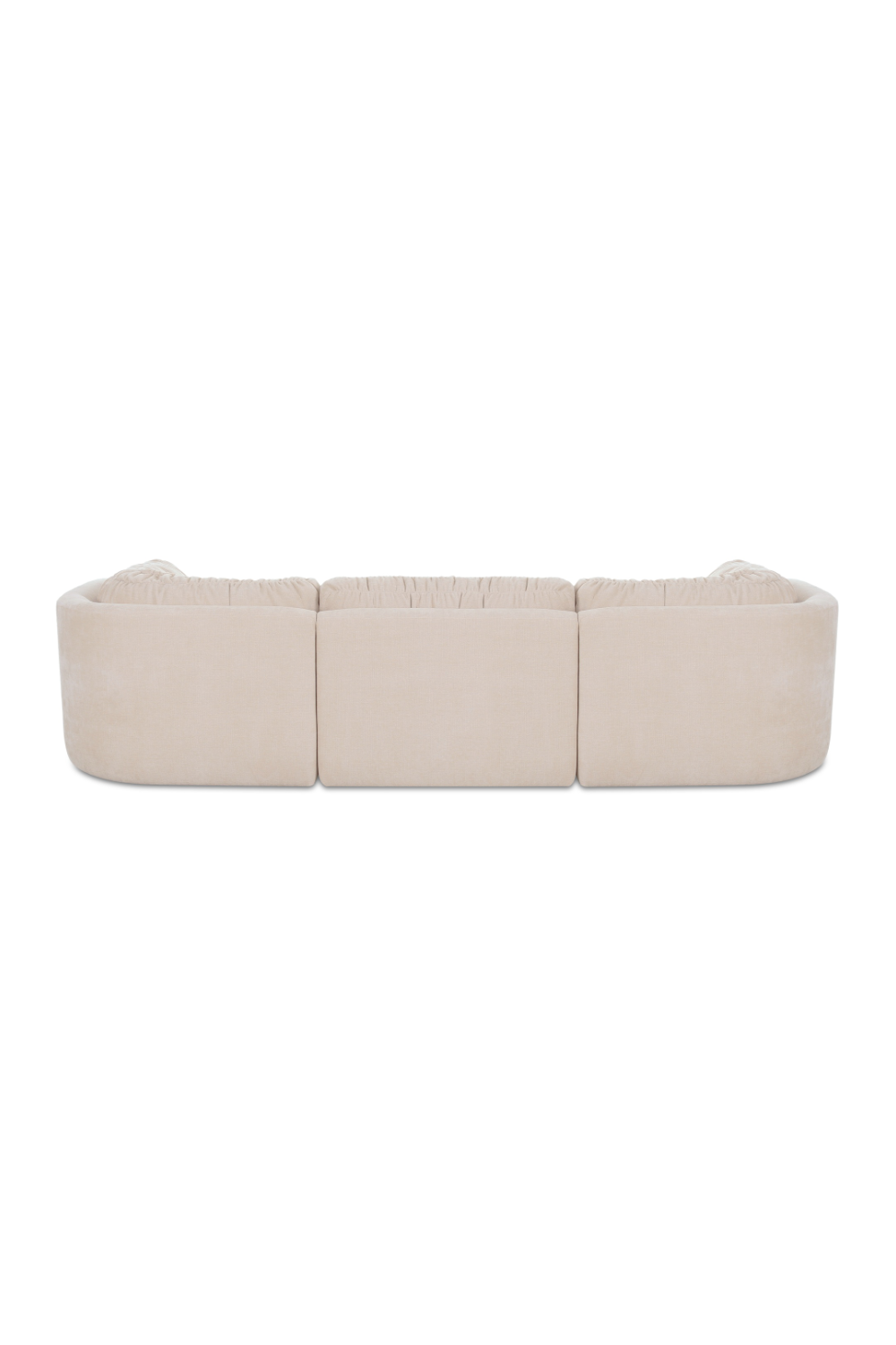 Modern European furniture - Chenille 3-Seater Sofa - www.oroa.com | Oroa.com