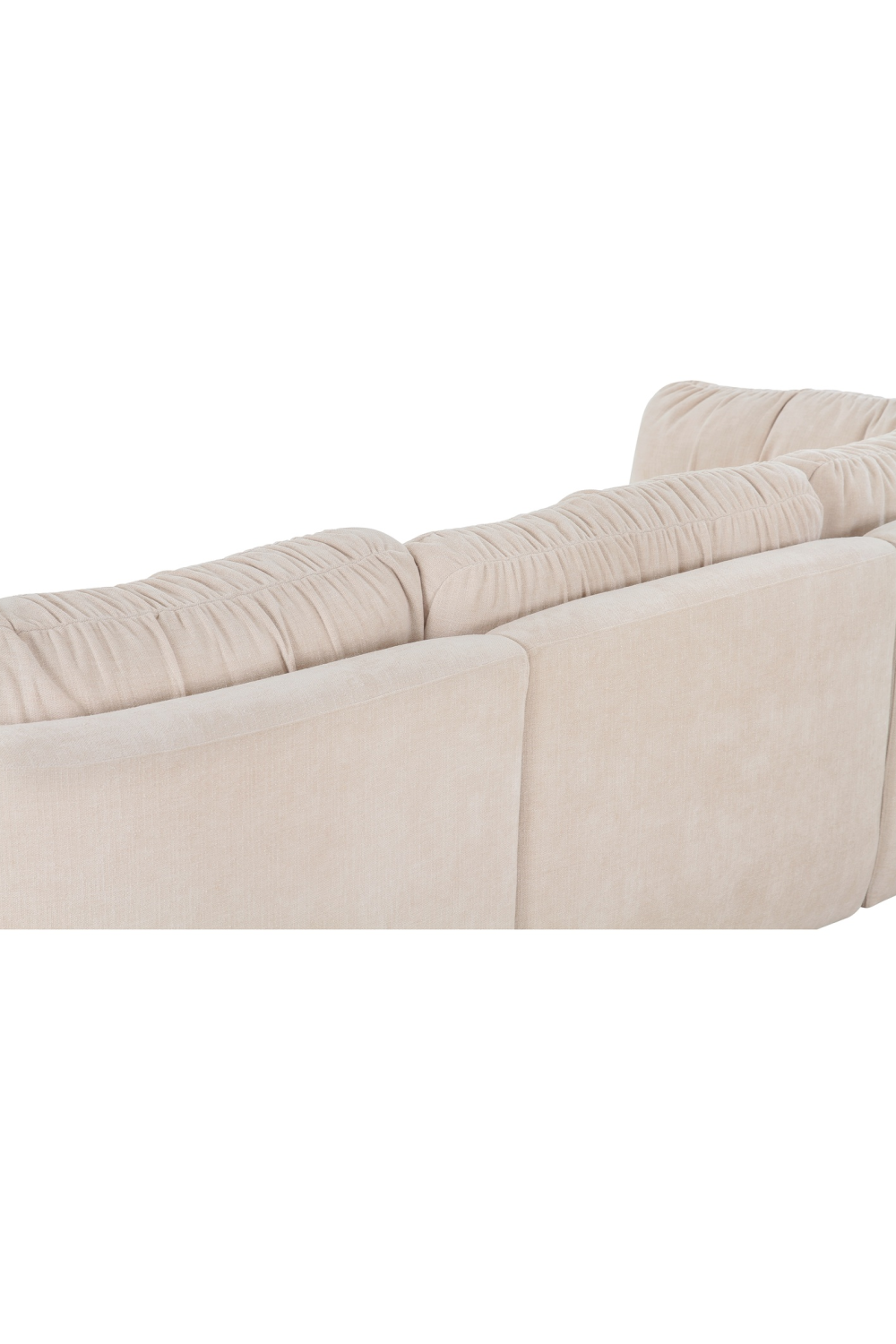 Chenille 3-Seater Sofa | Novi Living Matina | Oroa.com