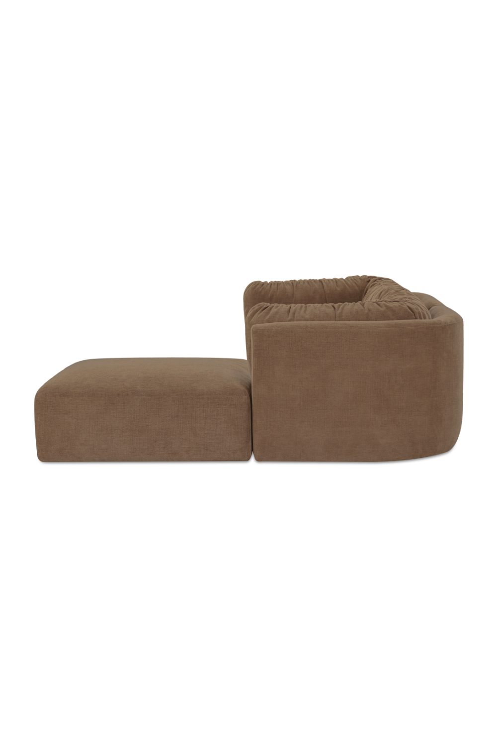 Chenille Sectional Corner Sofa | Novi Living Matina | Oroa.com