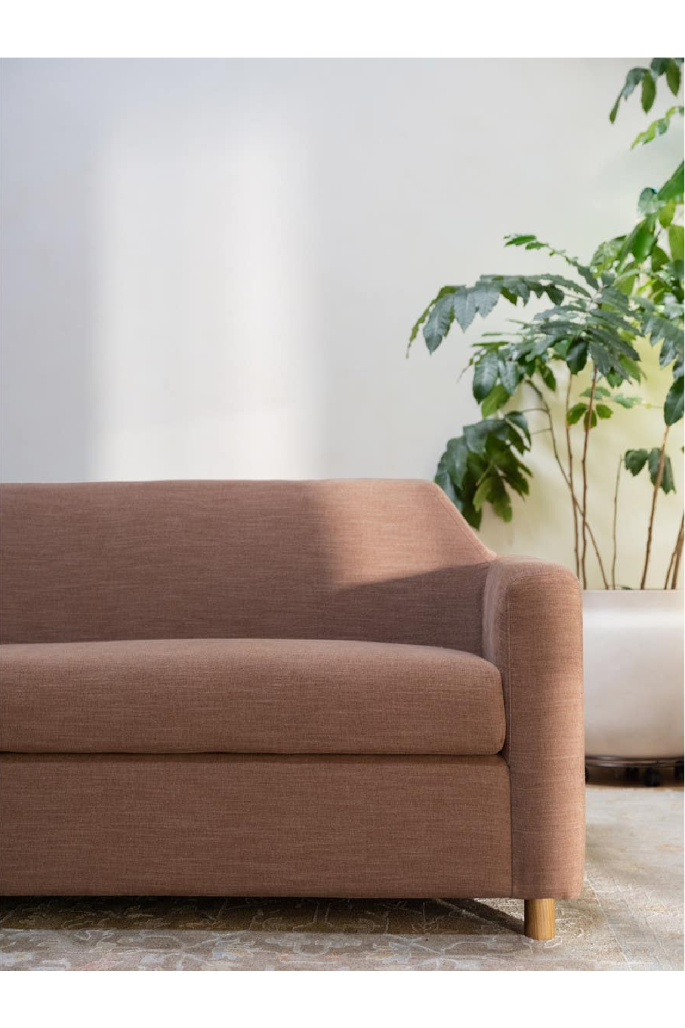 Modern European furniture - Washed Linen Sofa - www.oroa.com | Oroa.com
