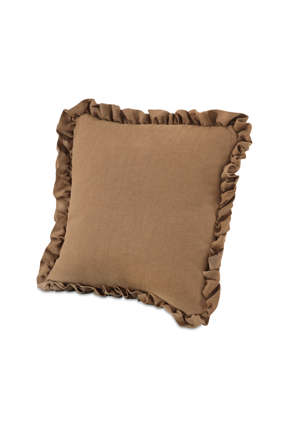 Modern European furniture - Ruffled-Edge Linen Cushion - www.oroa.com | Oroa.com