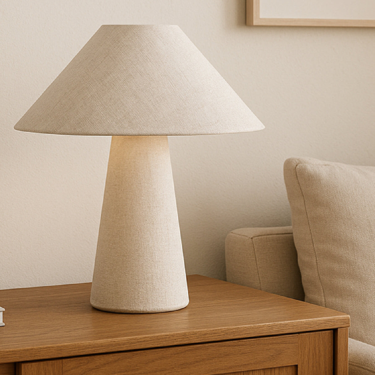 Modern European furniture - Flecked White Table Lamp - www.oroa.com | Oroa.com