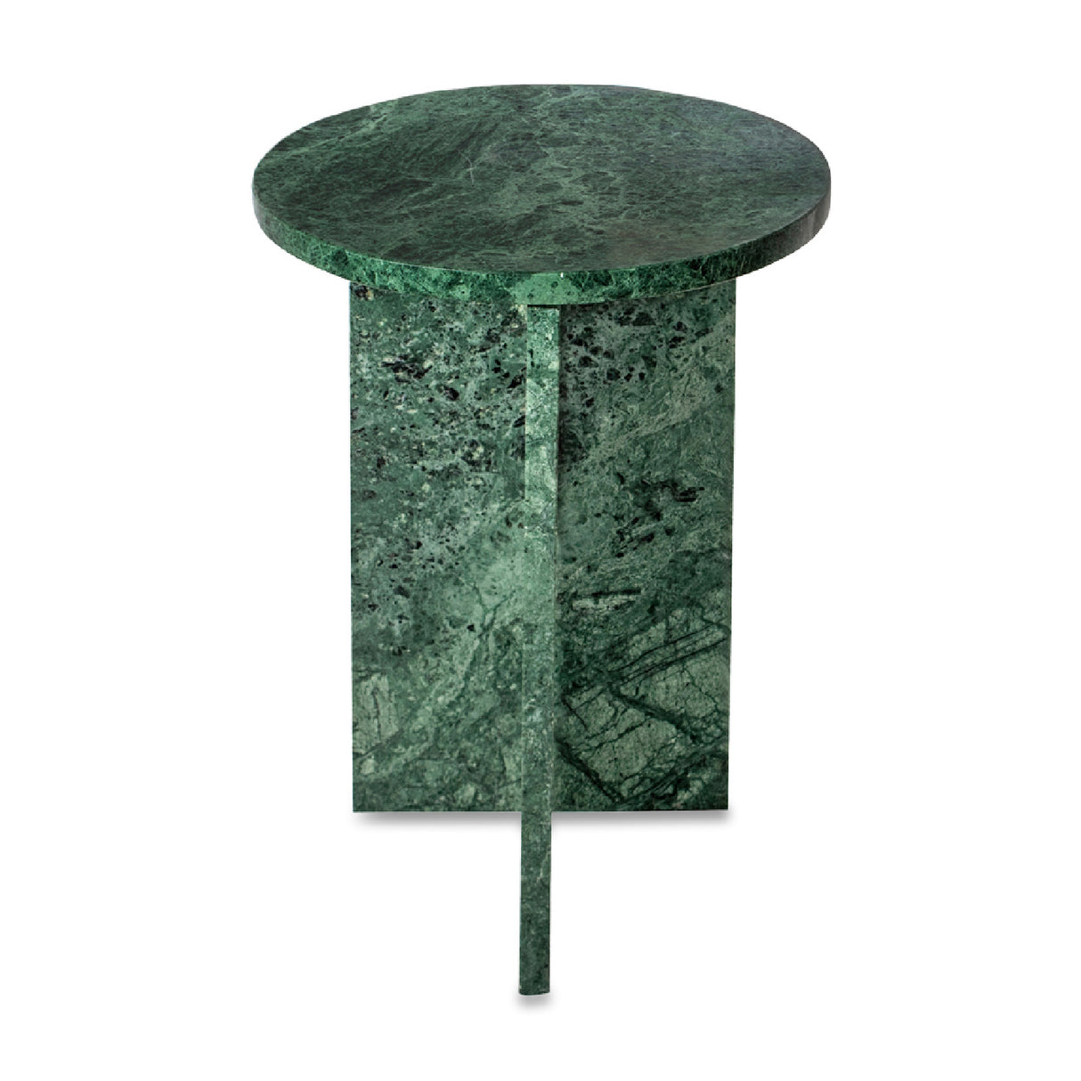 Modern European furniture - Round Marble Modern Accent Table - www.oroa.com