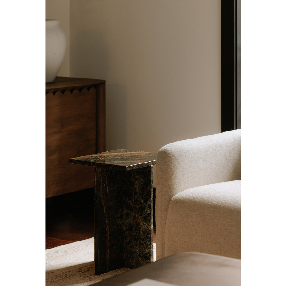 Modern European furniture - Marble Square Accent Table - www.oroa.com | Oroa.com