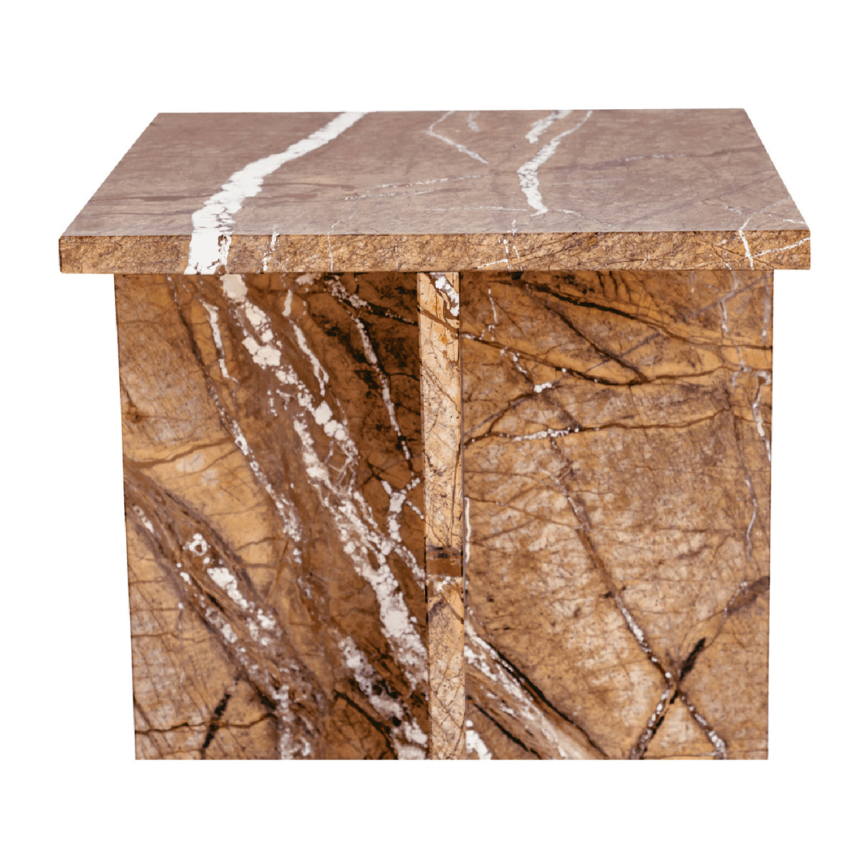 Modern European furniture - Marble Square Accent Table - www.oroa.com | Oroa.com