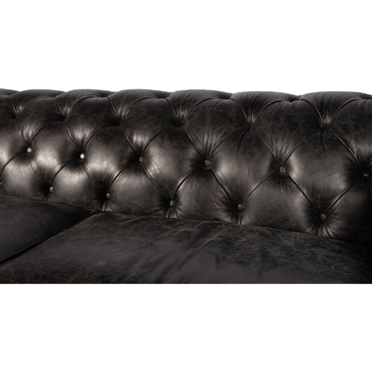 Modern European furniture - Tufted Chesterfield Leather Sofa - www.oroa.com | Oroa.com