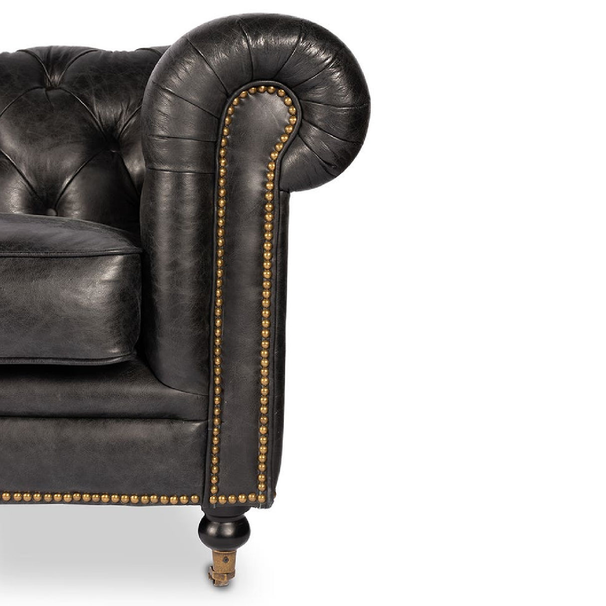 Modern European furniture - Tufted Chesterfield Leather Sofa - www.oroa.com | Oroa.com