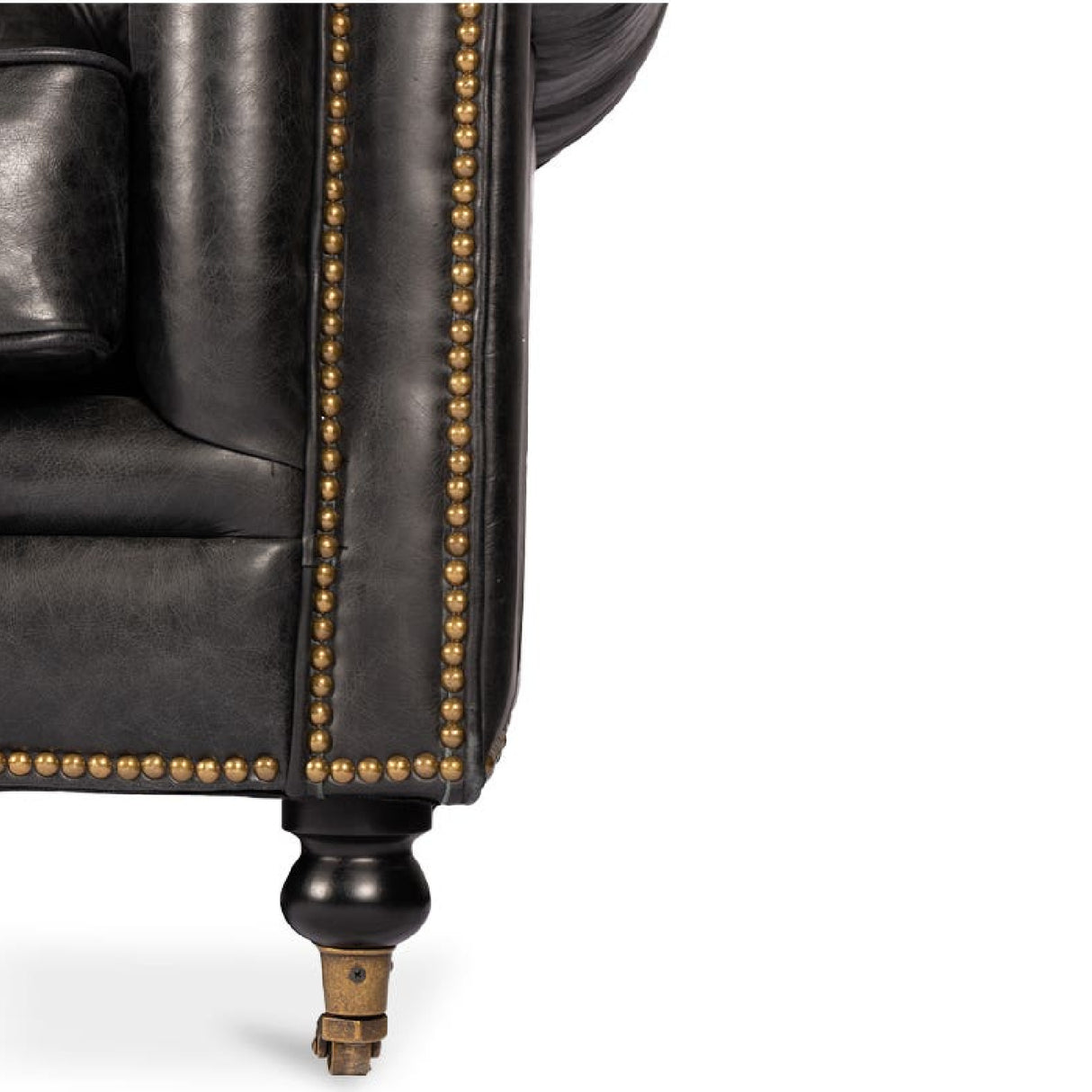 Modern European furniture - Tufted Chesterfield Leather Sofa - www.oroa.com | Oroa.com