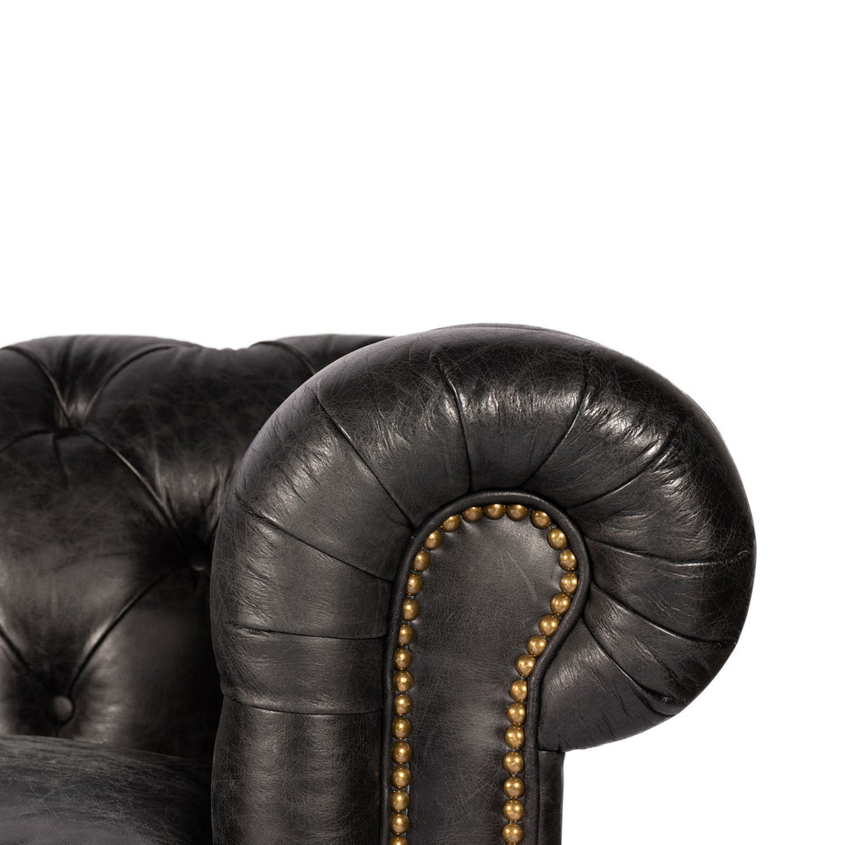Modern European furniture - Tufted Chesterfield Leather Sofa - www.oroa.com | Oroa.com