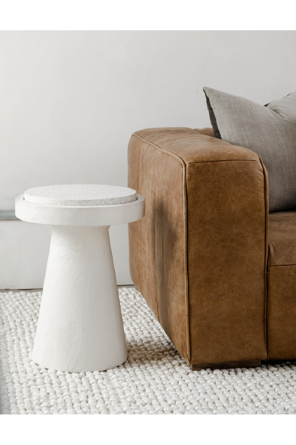 Modern European furniture - Brown Leather Sofa - www.oroa.com | Oroa.com