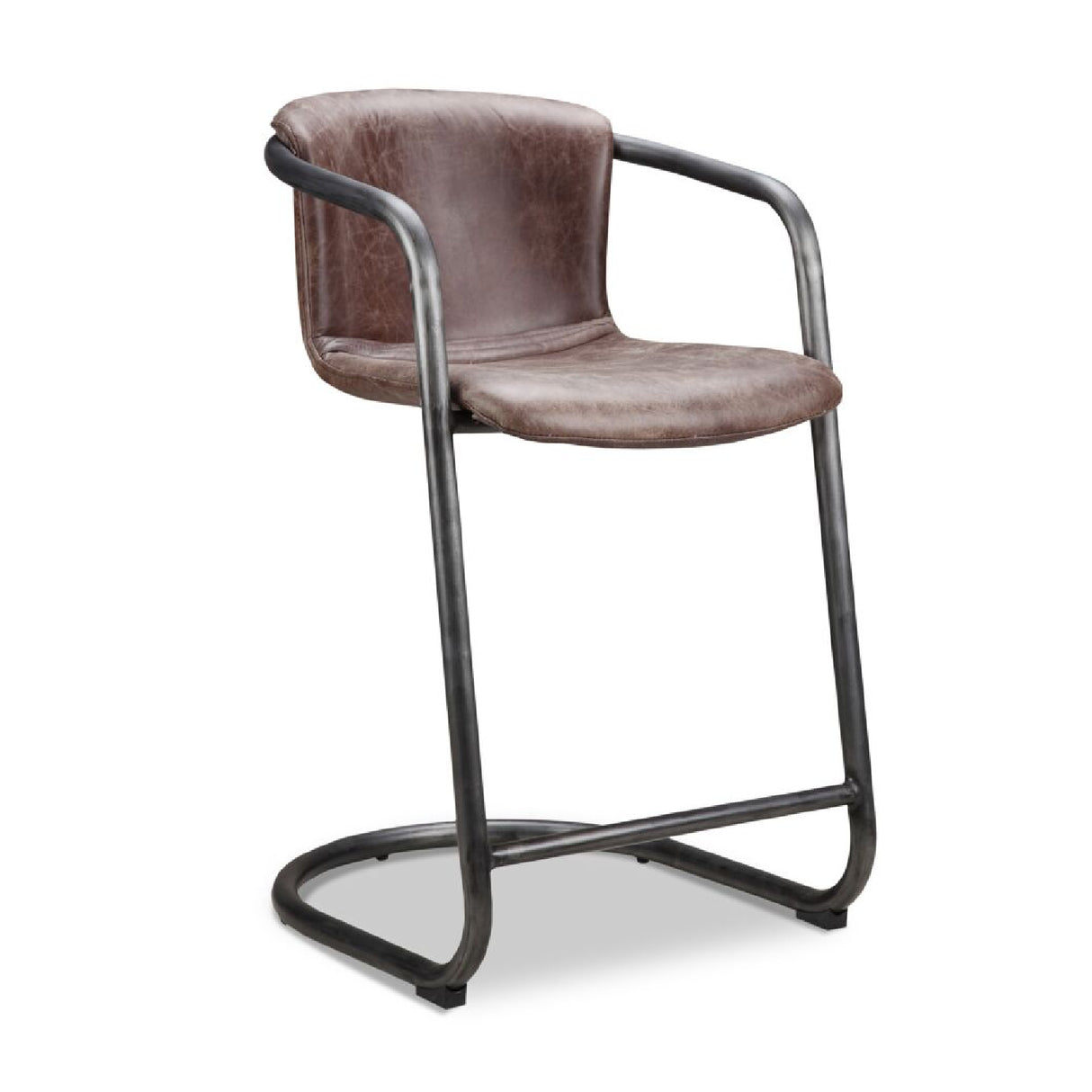 Modern European furniture - Cantilevered Counter Stool Set (2) - www.oroa.com | Oroa.com