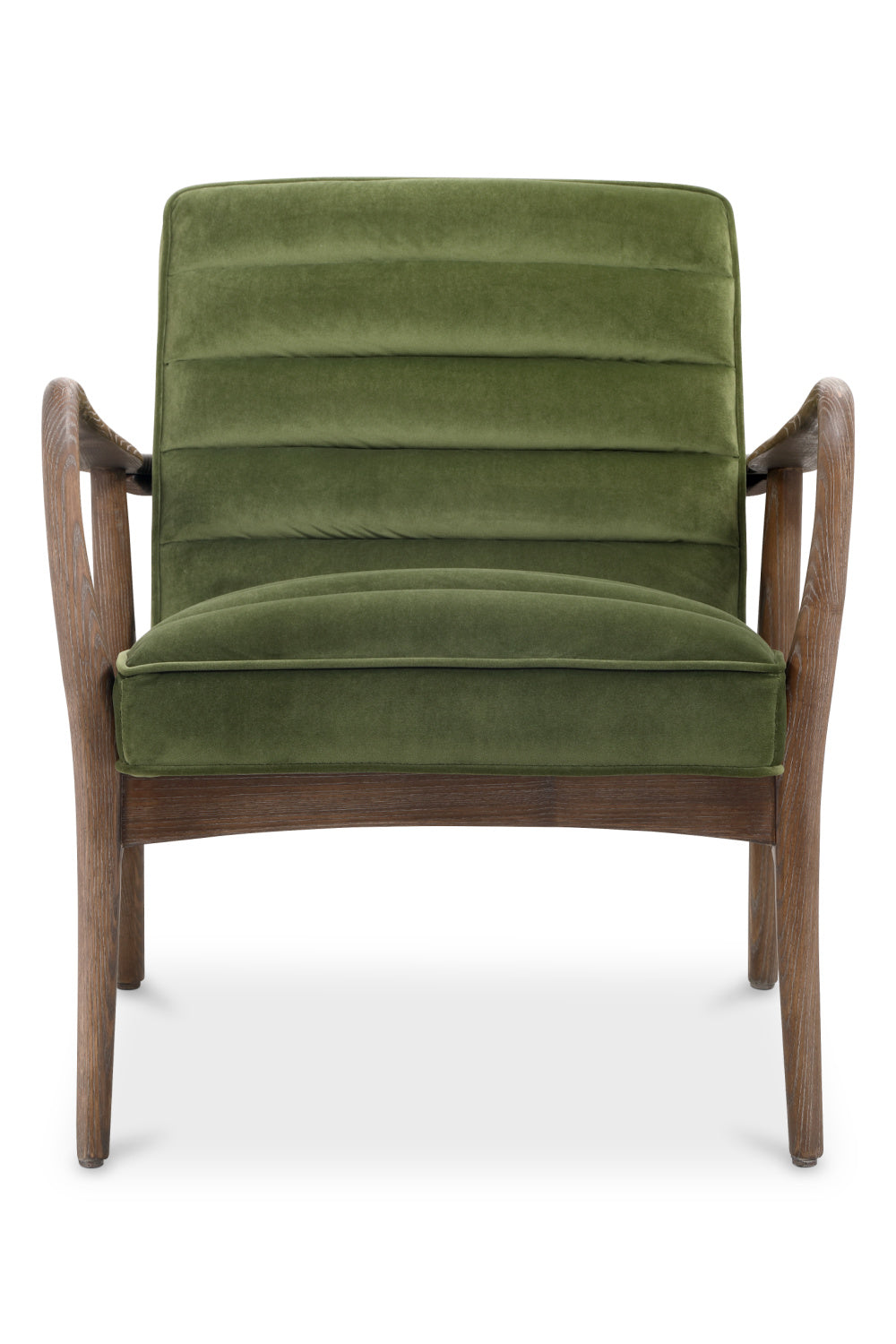 Modern European furniture - Green Velvet Tufted Lounge Chair - www.oroa.com | Oroa.com