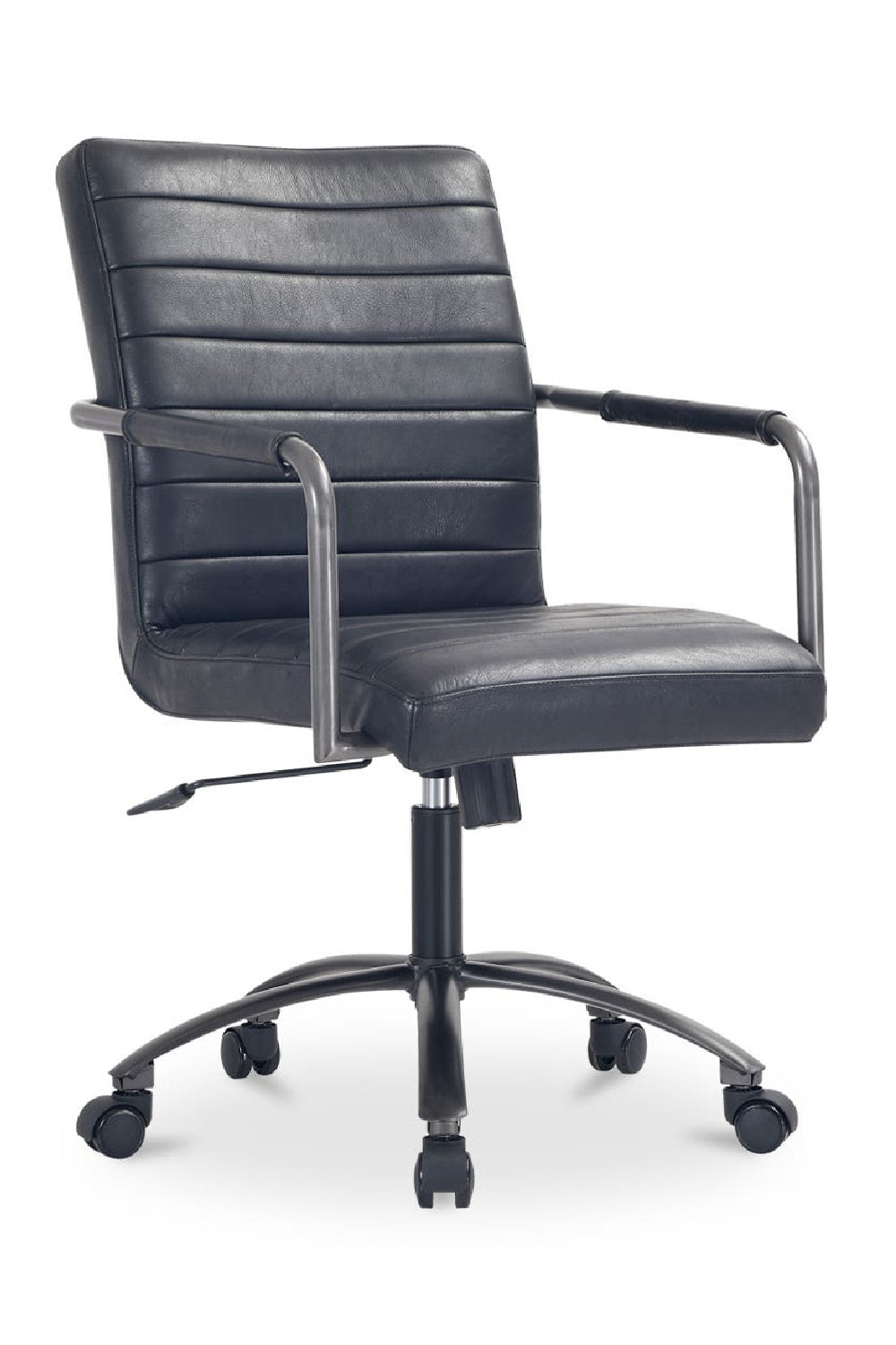 Modern European furniture - Grain Leather Office Chair - www.oroa.com | Oroa.com