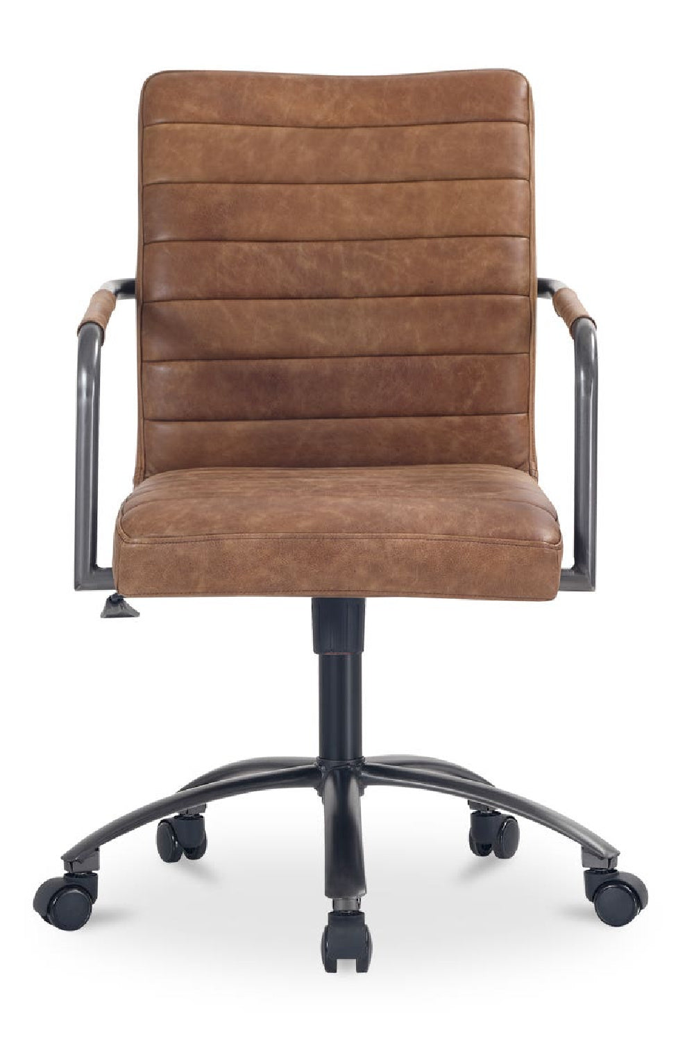 Modern European furniture - Grain Leather Office Chair - www.oroa.com | Oroa.com