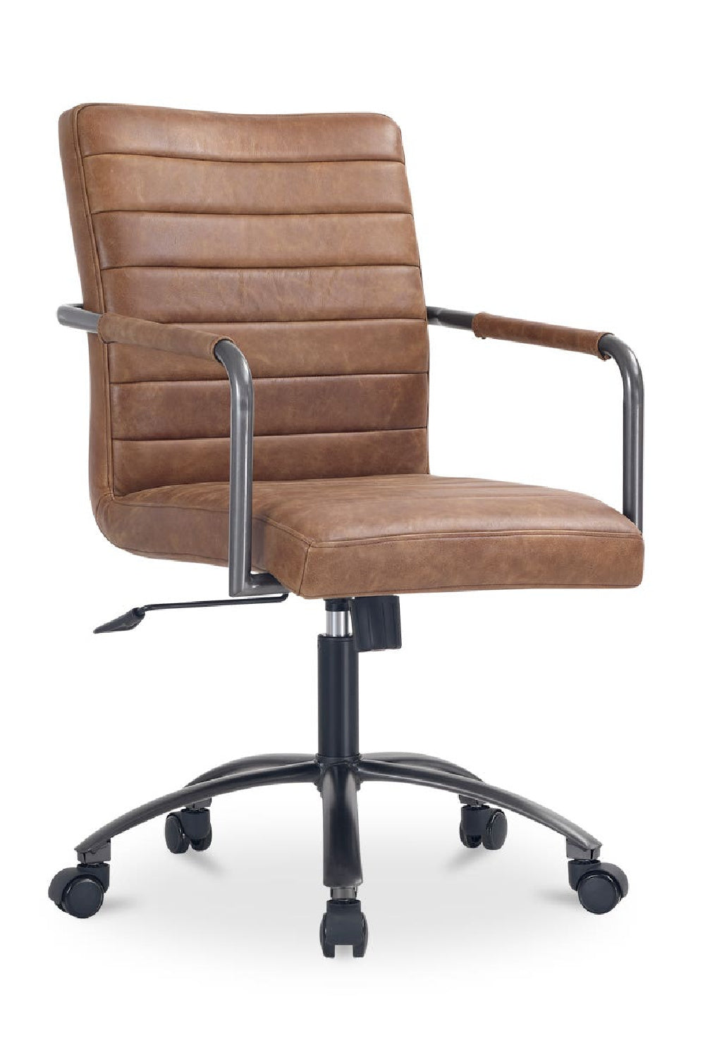 Modern European furniture - Grain Leather Office Chair - www.oroa.com | Oroa.com