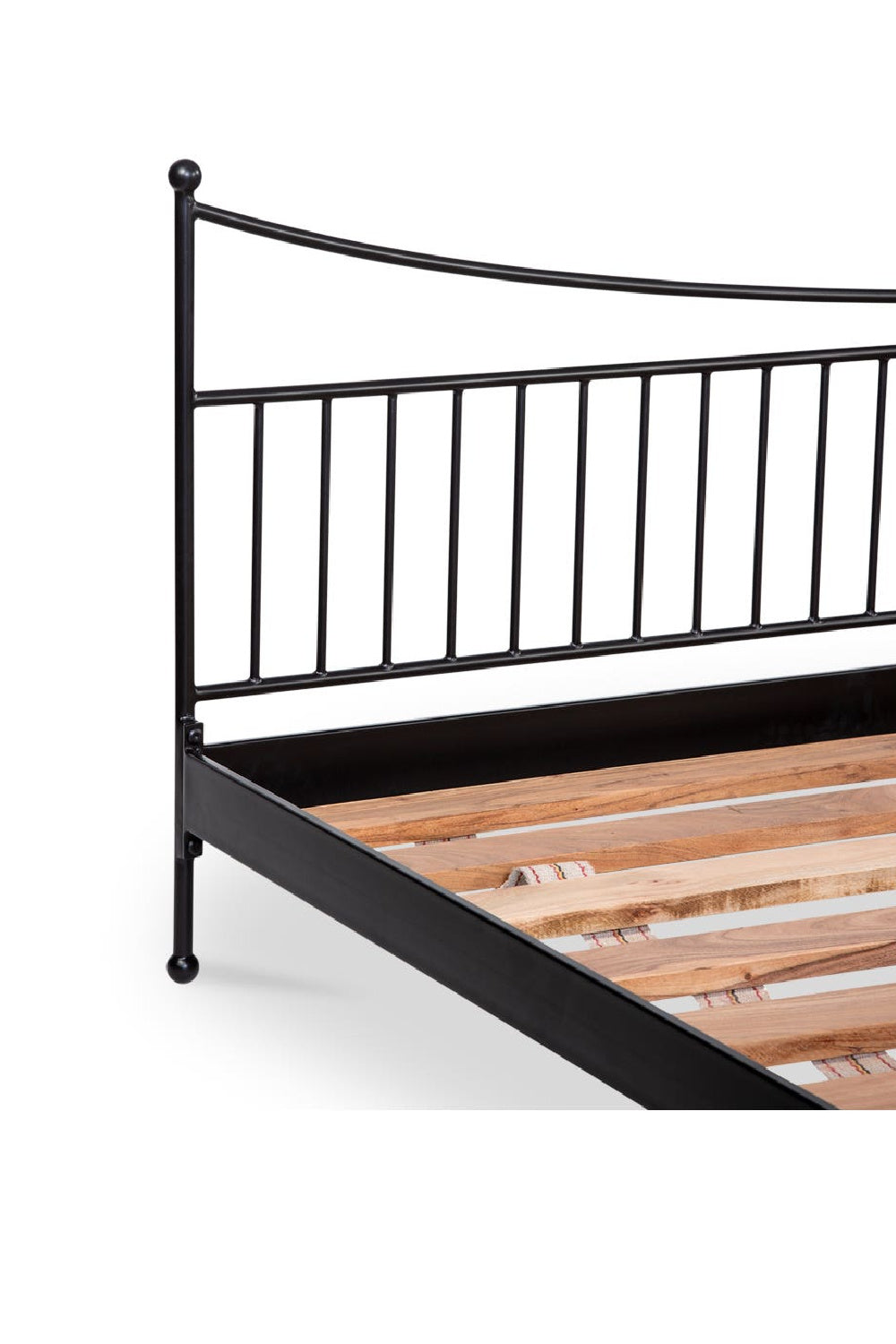 Black Iron Bed | Novi Living Monet | Oroa.com