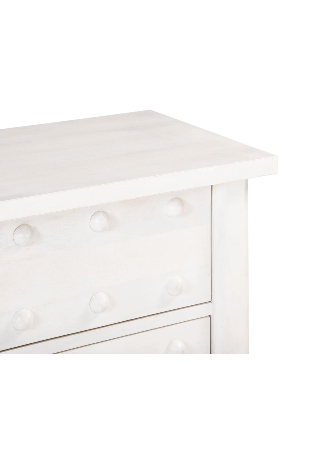 Modern European furniture - Whitewashed 2-Drawer Nightstand - www.oroa.com | Oroa.com