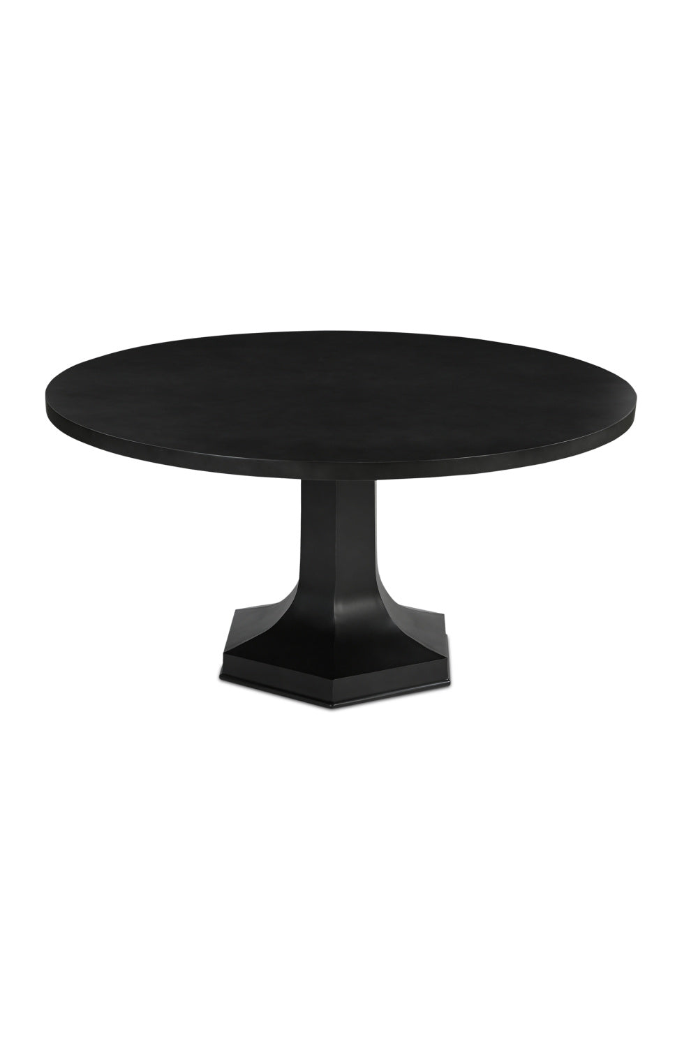 Modern European furniture - Black Round Dining Table - www.oroa.com | Oroa.com