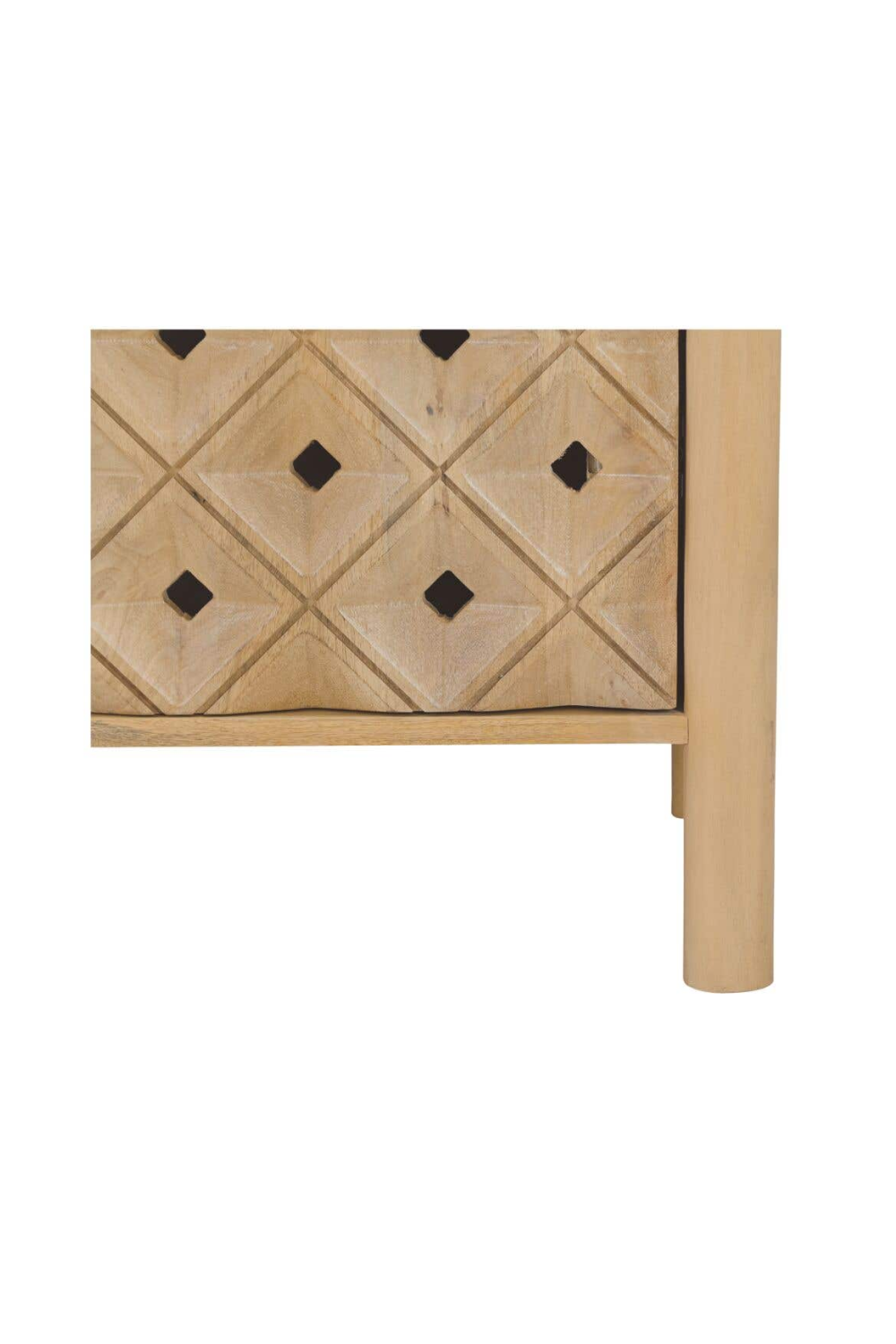 Modern European furniture - 4-Door Mango Wood Sideboard - www.oroa.com | Oroa.com