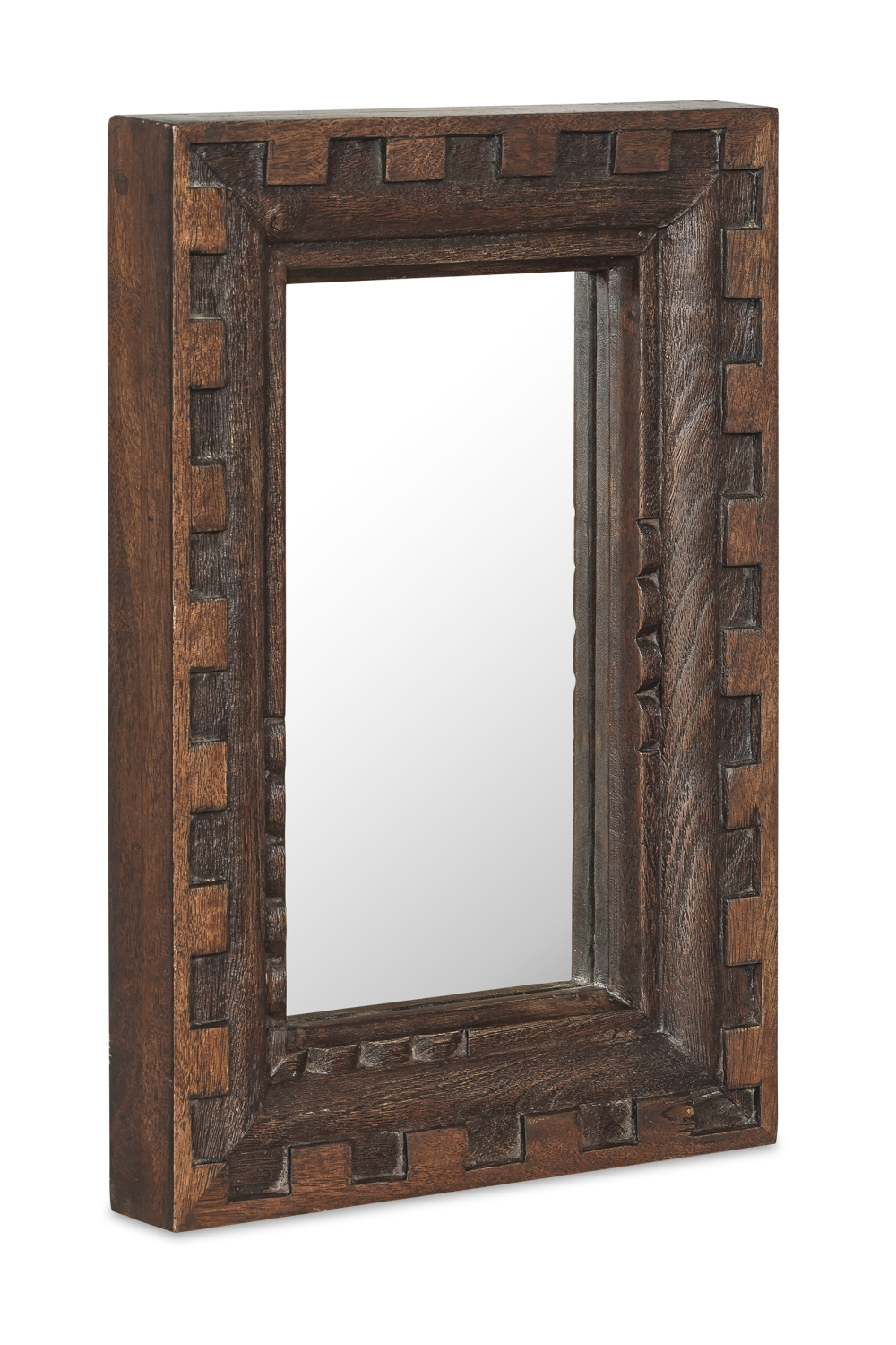 Brown Mango Wood Mirror | Oroa.com