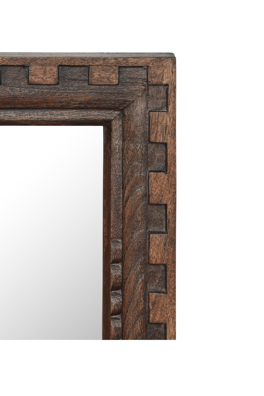 Brown Mango Wood Mirror | Novi Living Holland | Oroa.com
