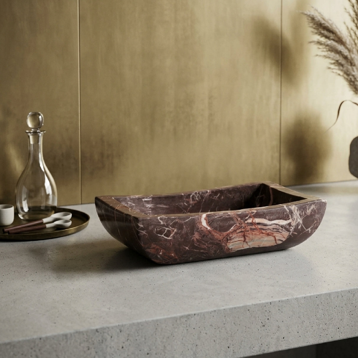 Solid Marble Bowl | Oroa.com