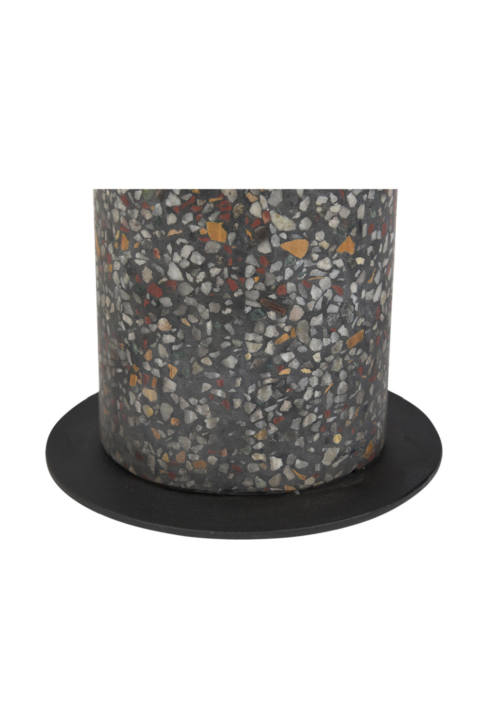 Modern European furniture - Black Iron Accent Table - www.oroa.com | Oroa.com