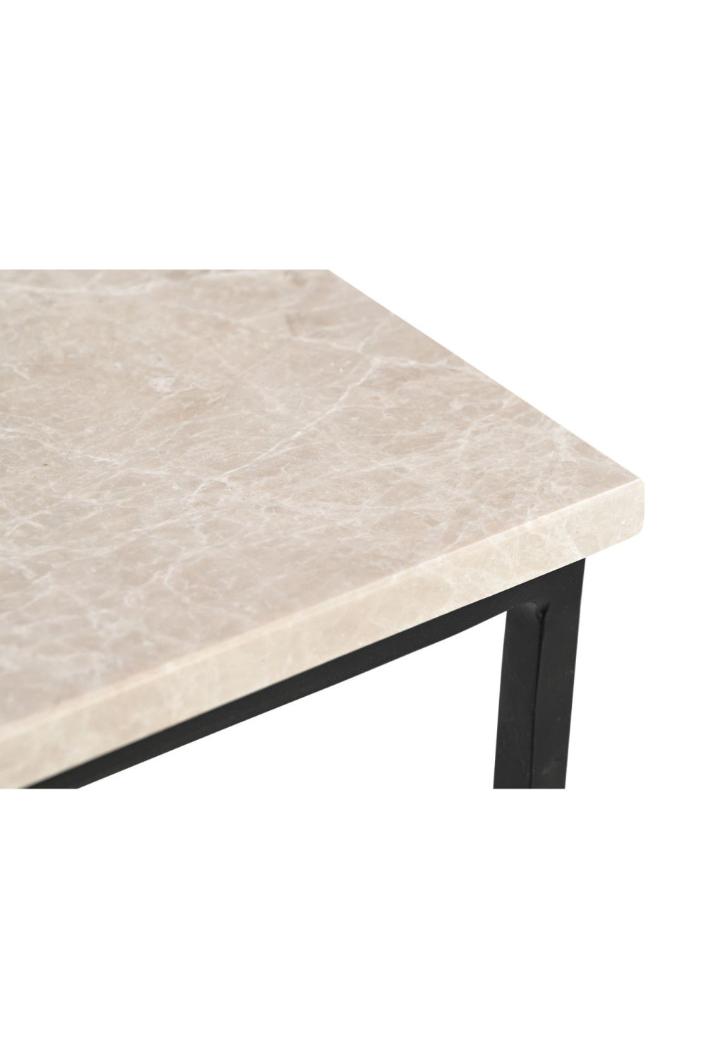 Modern European furniture - Italian Marble Square Side Table - www.oroa.com