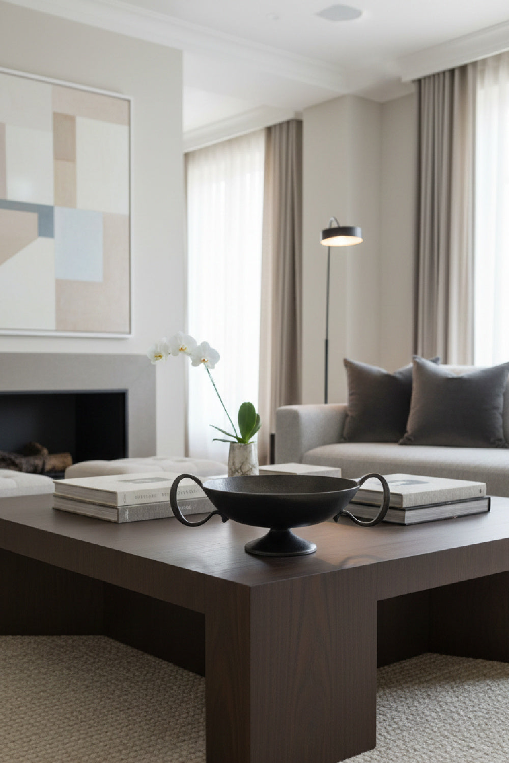 Modern European furniture - Cast Aluminum Decorative Bowl - www.oroa.com