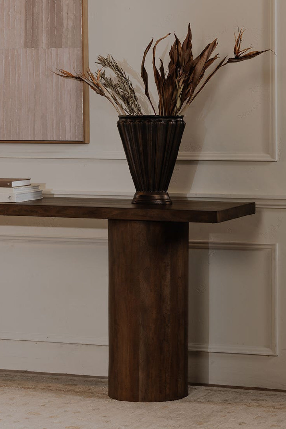 Modern European furniture - Cast Aluminum Tapered Vase - www.oroa.com