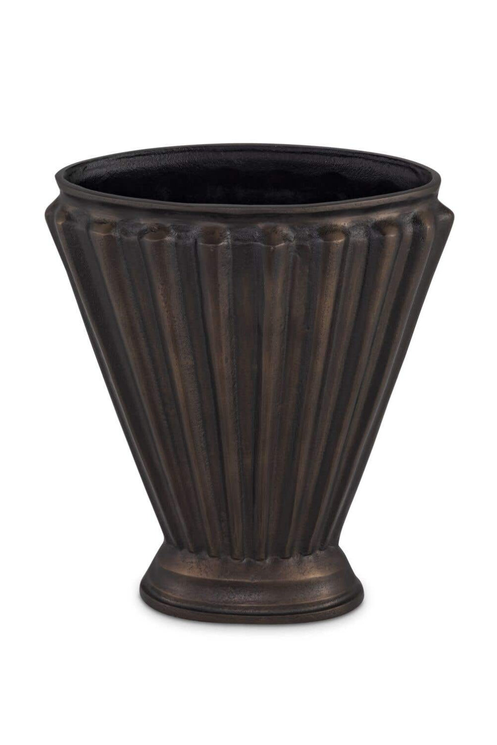 Modern European furniture - Cast Aluminum Tapered Vase - www.oroa.com