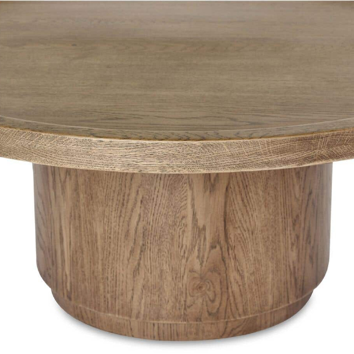 Modern European furniture - Round Tray Oak Coffee Table - www.oroa.com | Oroa.com