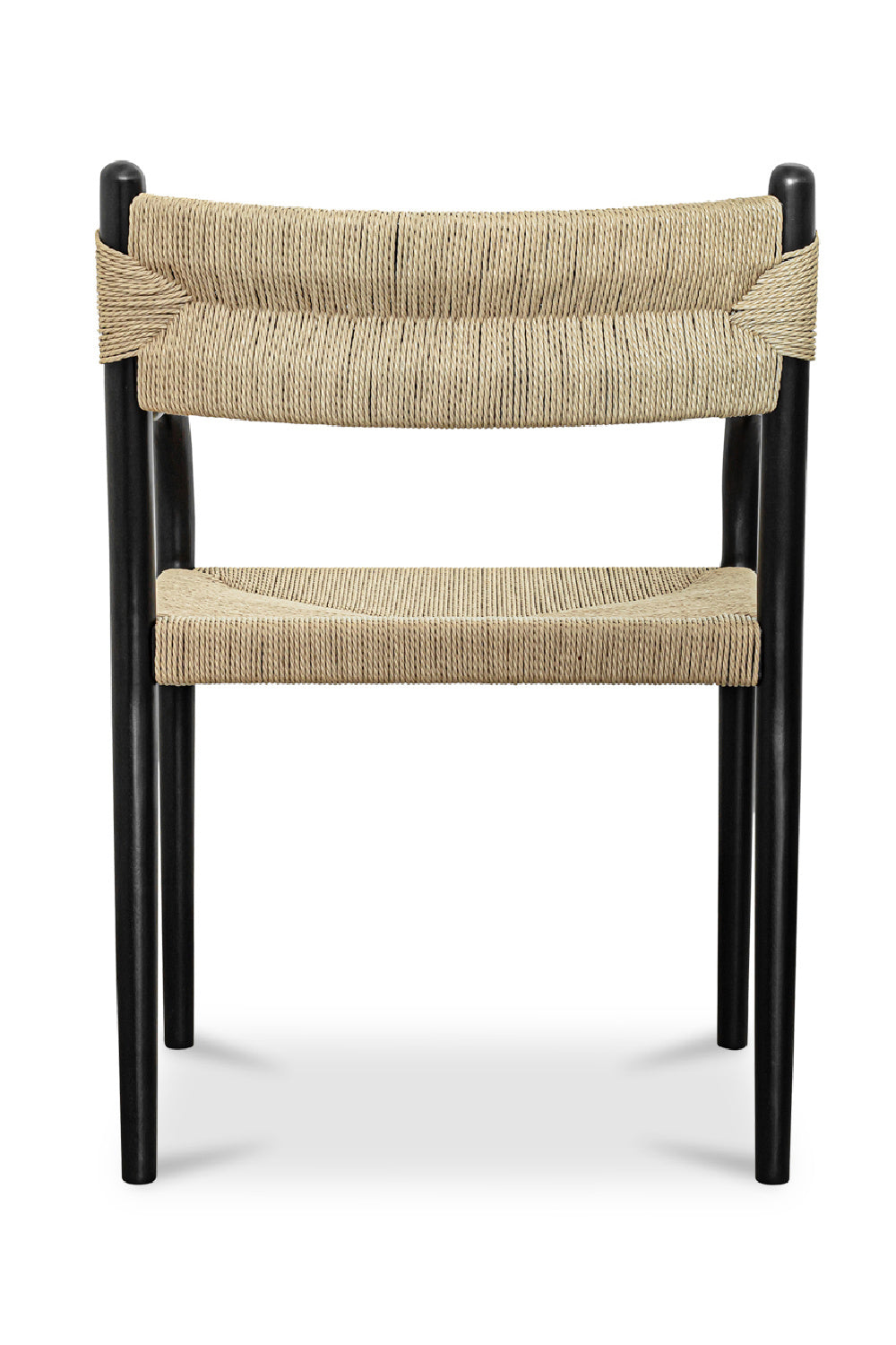 Modern European furniture - Minimalist Beech Wood & Rope Dining Chair - www.oroa.com | Oroa.com