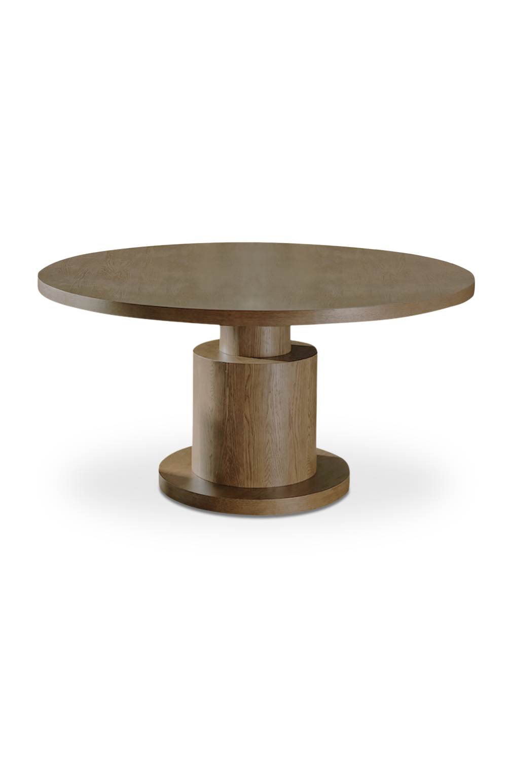 Modern European furniture - Round Oak Dining Table - www.oroa.com | Oroa.com
