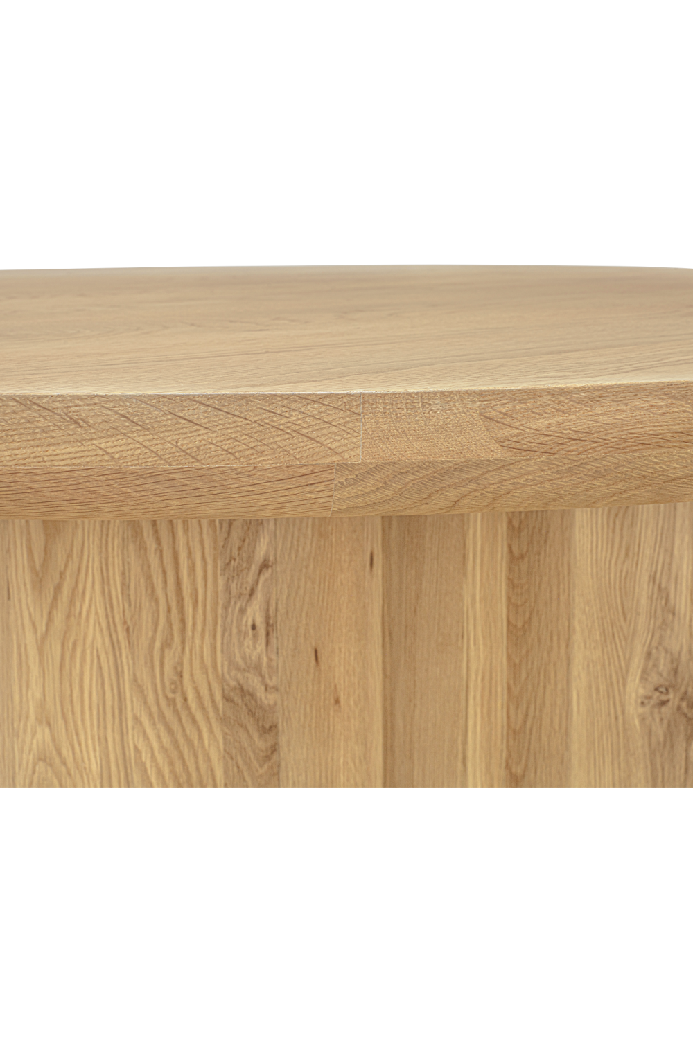 Natural Oak Veneer Dining Table | Novi Living Sidney | Oroa.com