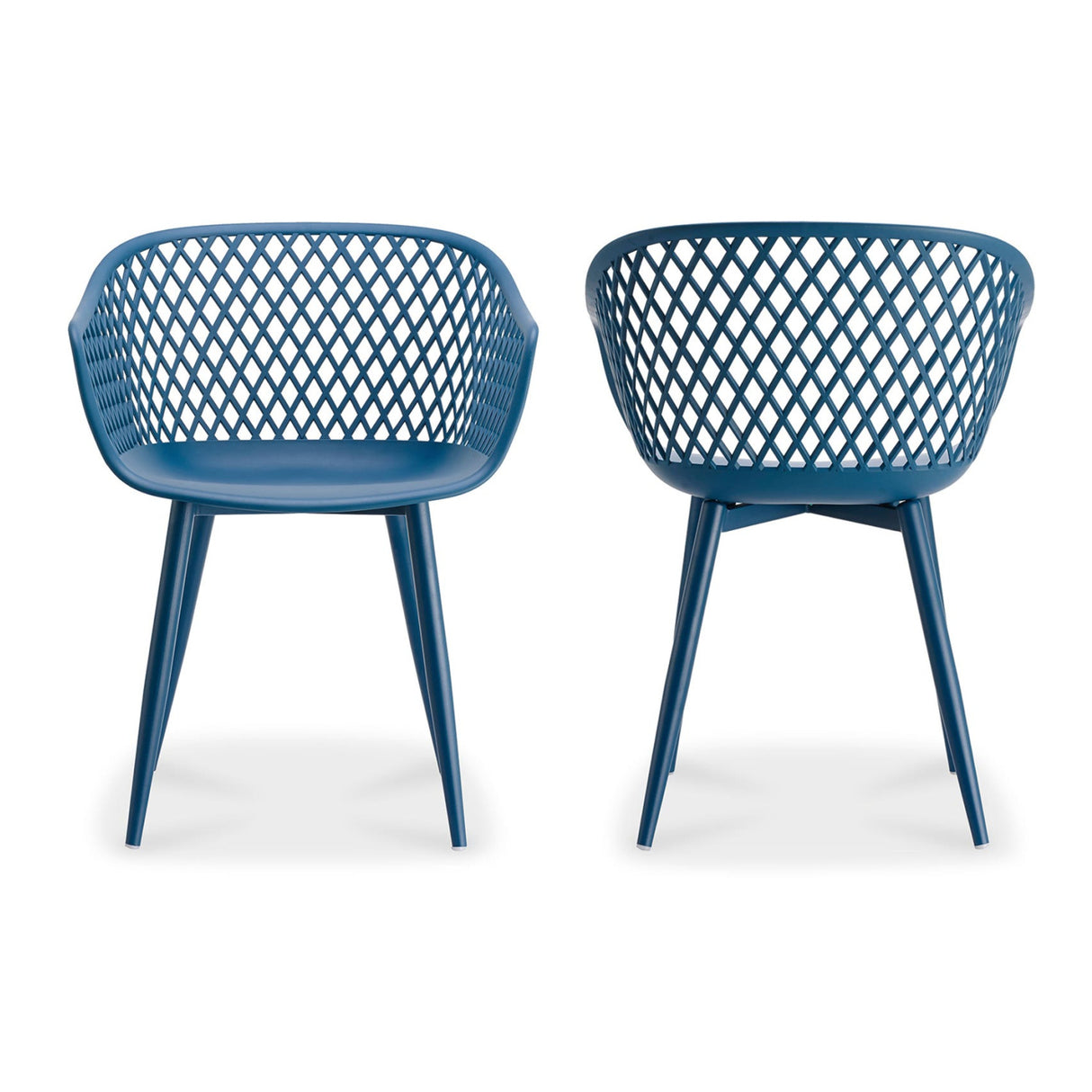 Modern European furniture - Molded Indoor/Outdoor Dining Chairs (2) - www.oroa.com | Oroa.com