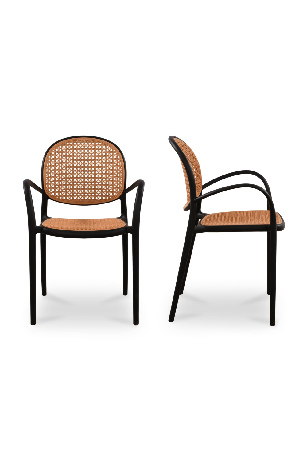 Woven Design Outdoor Dining Chairs (2) | Novi Living Soren | Oroa.com