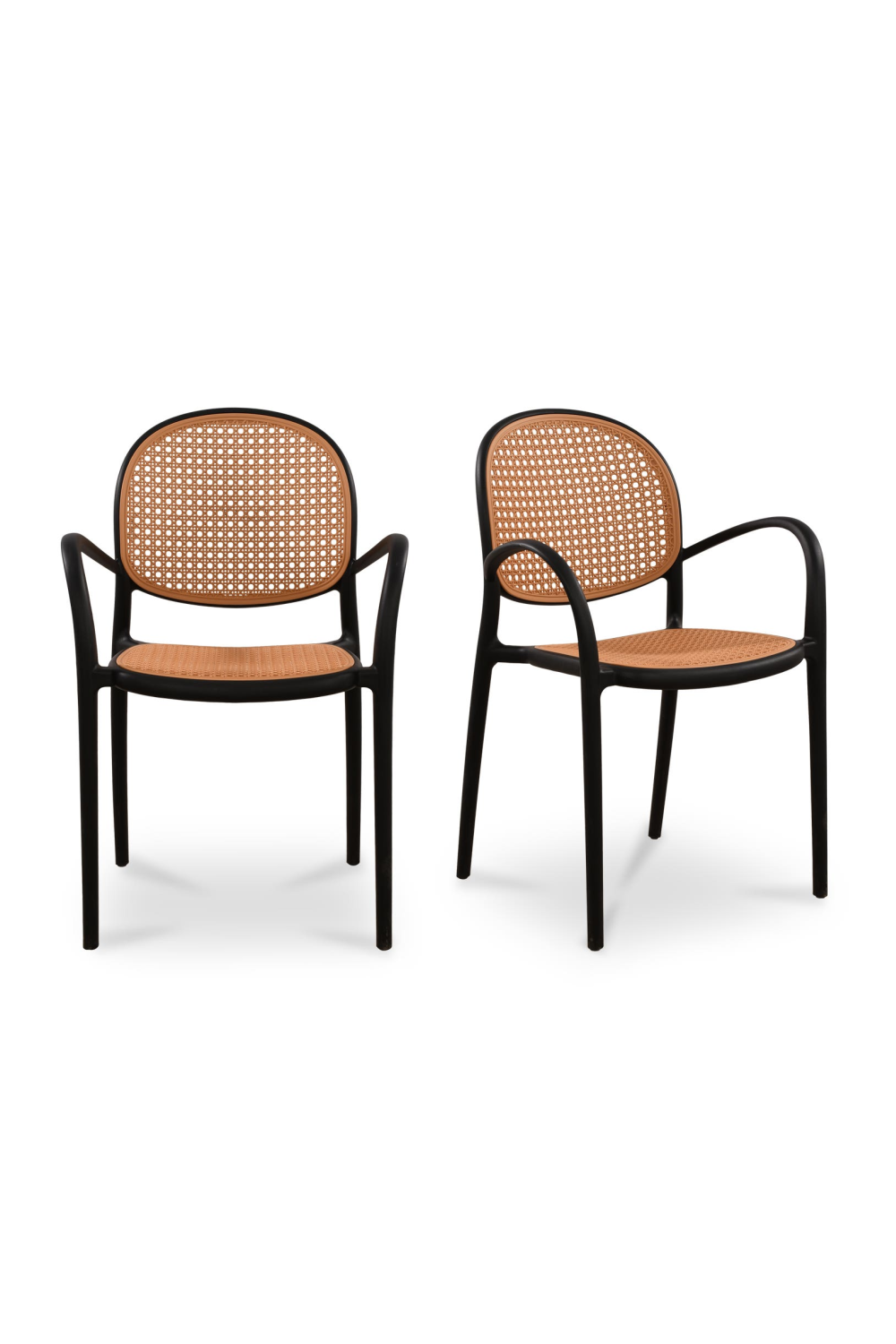 Woven Design Outdoor Dining Chairs (2) | Novi Living Soren | Oroa.com