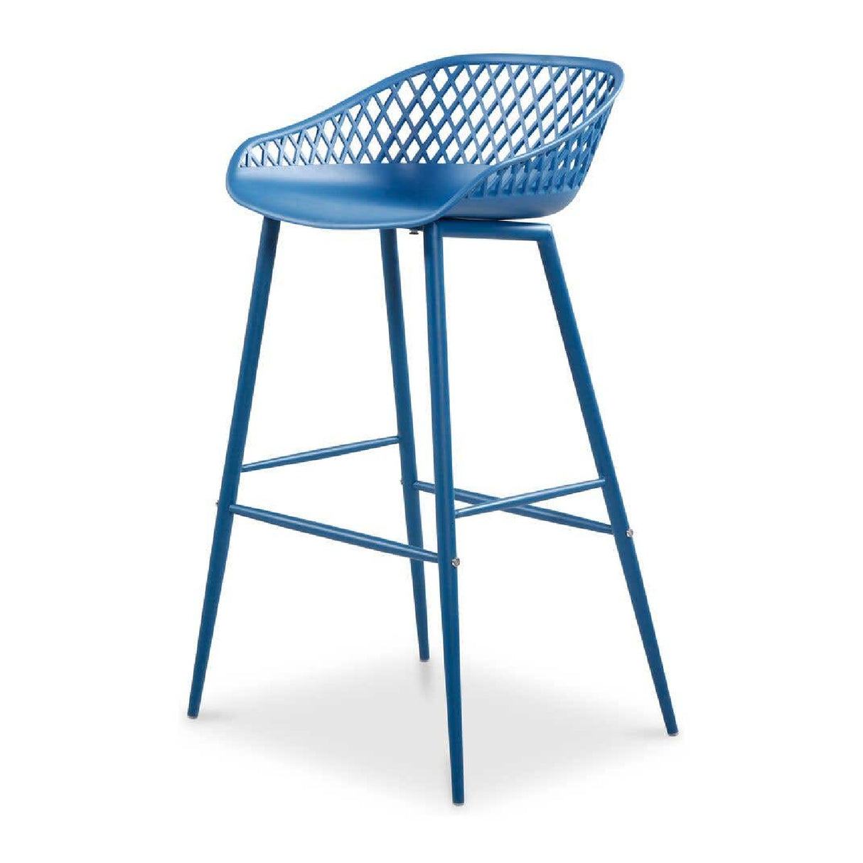 Modern European furniture - Molded Indoor/Outdoor Bar Stools (2) - www.oroa.com | Oroa.com
