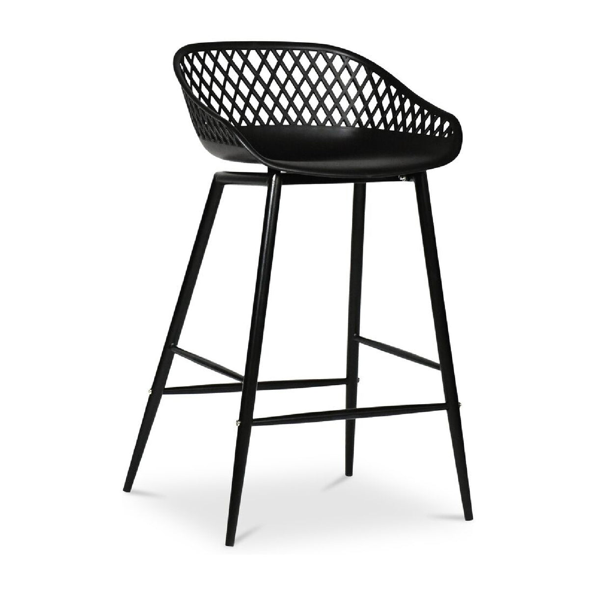 Modern European furniture - Diamond-Mesh Indoor/Outdoor Counter Stools (2) - www.oroa.com | Oroa.com