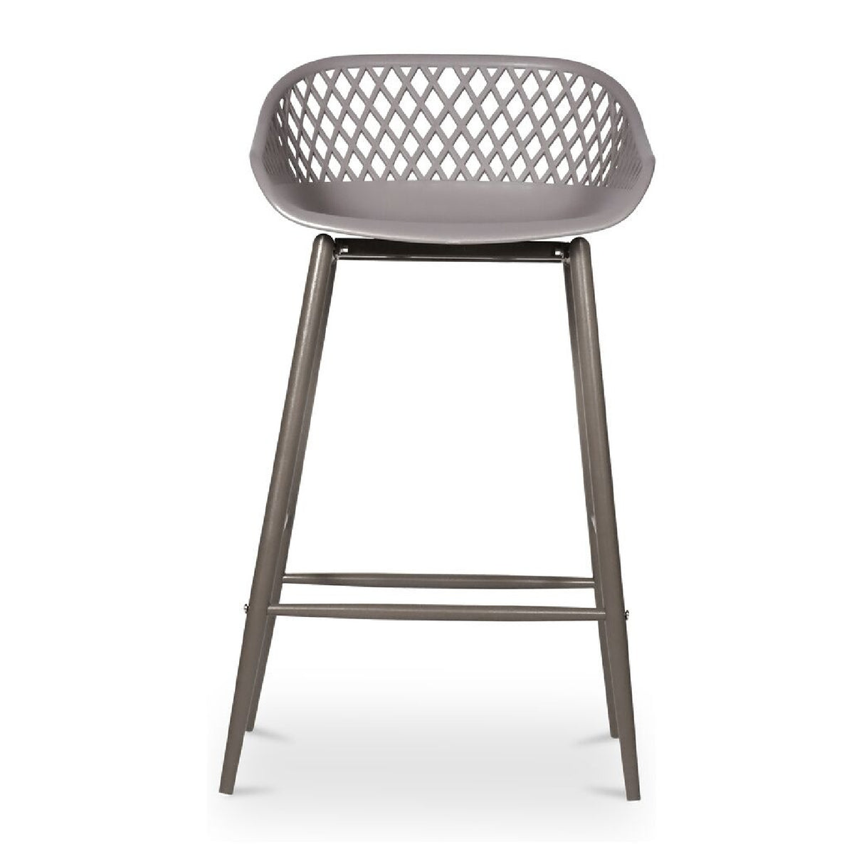 Modern European furniture - Diamond-Mesh Indoor/Outdoor Counter Stools (2) - www.oroa.com | Oroa.com