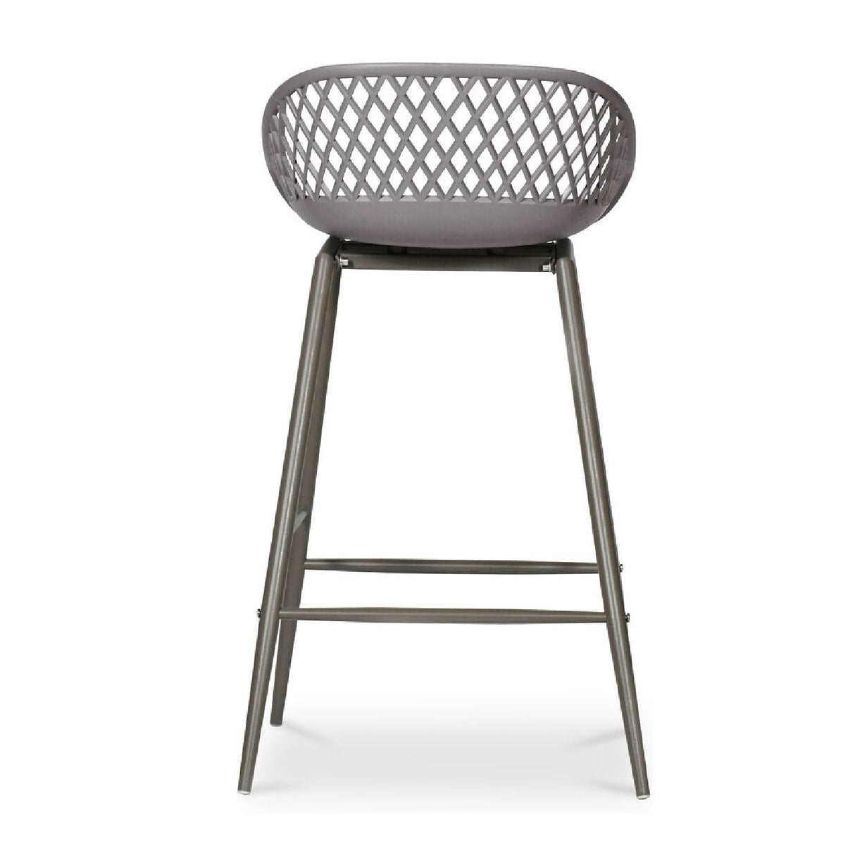 Modern European furniture - Diamond-Mesh Indoor/Outdoor Counter Stools (2) - www.oroa.com | Oroa.com