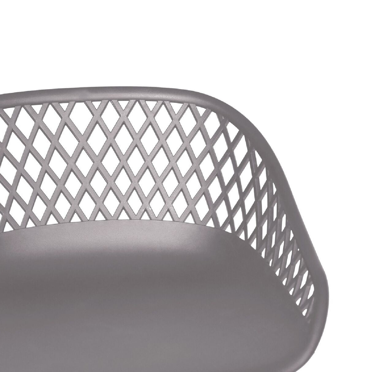 Modern European furniture - Diamond-Mesh Indoor/Outdoor Counter Stools (2) - www.oroa.com | Oroa.com