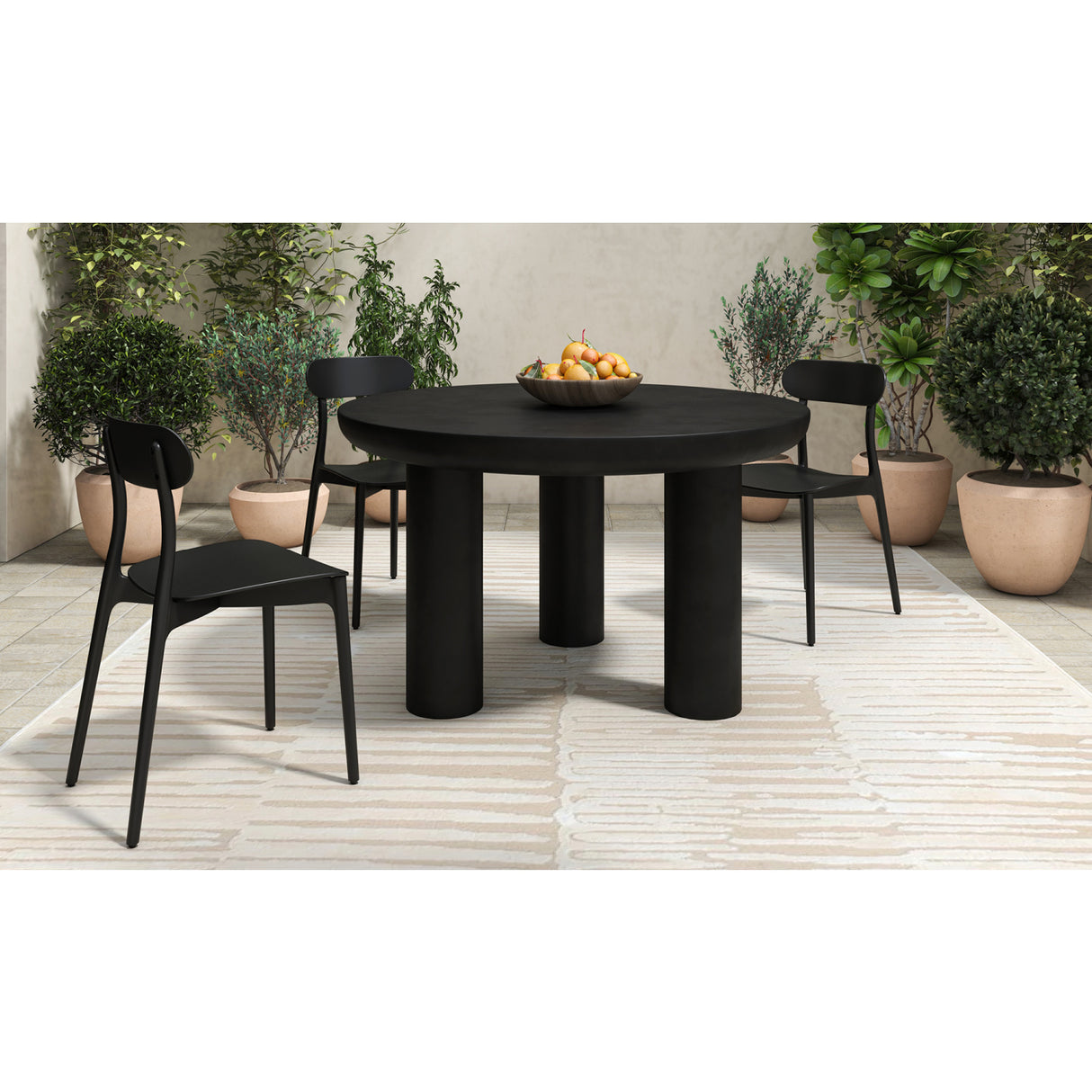 Modern European furniture - Open-Back Indoor/Outdoor Dining Chairs (2) - www.oroa.com | Oroa.com