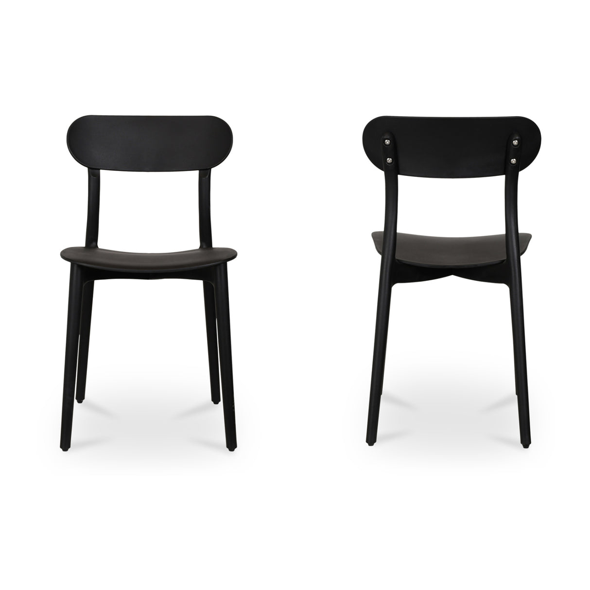 Modern European furniture - Open-Back Indoor/Outdoor Dining Chairs (2) - www.oroa.com | Oroa.com