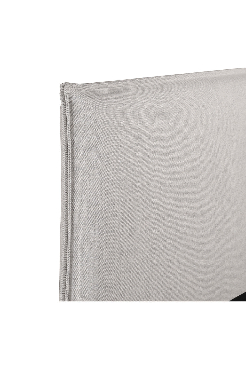 Modern European furniture - Gray Linen Blend Bed - www.oroa.com | Oroa.com
